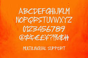 Baquan Starlay Font Handmade Style, a Sans Serif Font by Maulana Creative (Thumbnail 4 of 7)