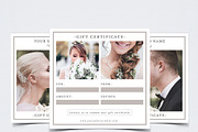 Photography Gift Certificate Templat, a Marketing Template by NM-Design-Studio (Thumbnail 1 of 3)