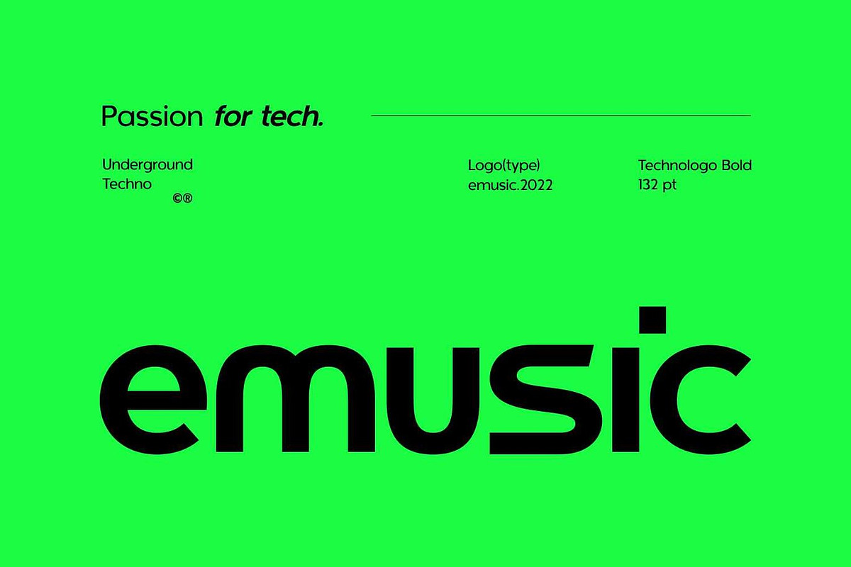 Universal - Technological Font, a Sans Serif Font by Luna Shop (Photo 13 of 16)