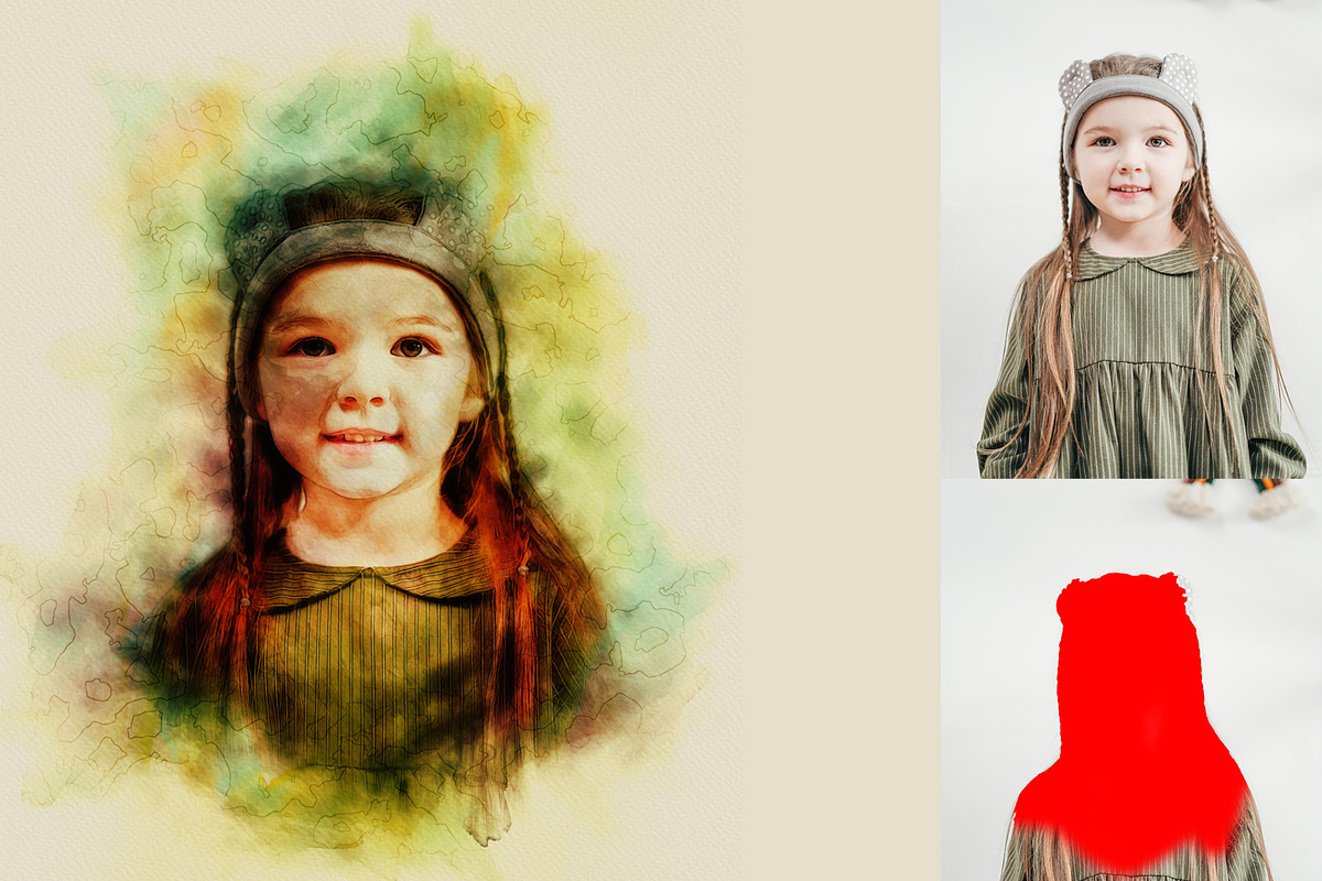 Dynamic Watercolor Paint, an Action Add-On by MRI STUDIO (Photo 6 of 15)