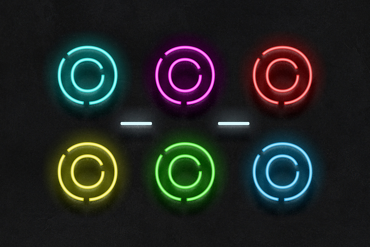 Neon Sign Photoshop Effect, a Layer Style Add-On by Design Squad (Photo 2 of 6)