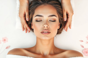 Elegant woman enjoy spa. beautiful f, a Beauty & Fashion Photo by Bunny's Little Shop
