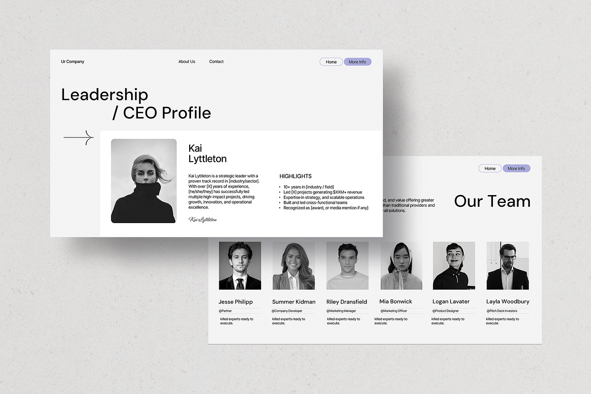 Pitch Deck Presentation Template, a Presentation Template by evgenystudio (Photo 2 of 9)