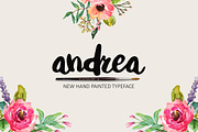 Andrea, a Handwritten Font by supfonts (Thumbnail 1 of 4)
