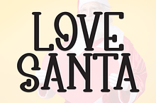 Love Santa | Script Font