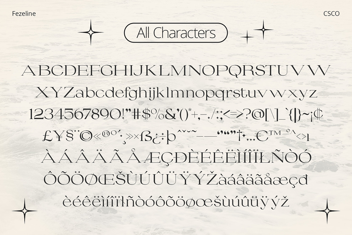 Fezeline – Elegant Serif, a Serif Font by Craft Supply Co. (Photo 8 of 8)