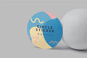 Round Sticker Mockups, a Packaging Mockup by megostudi0 (Thumbnail 6 of 7)