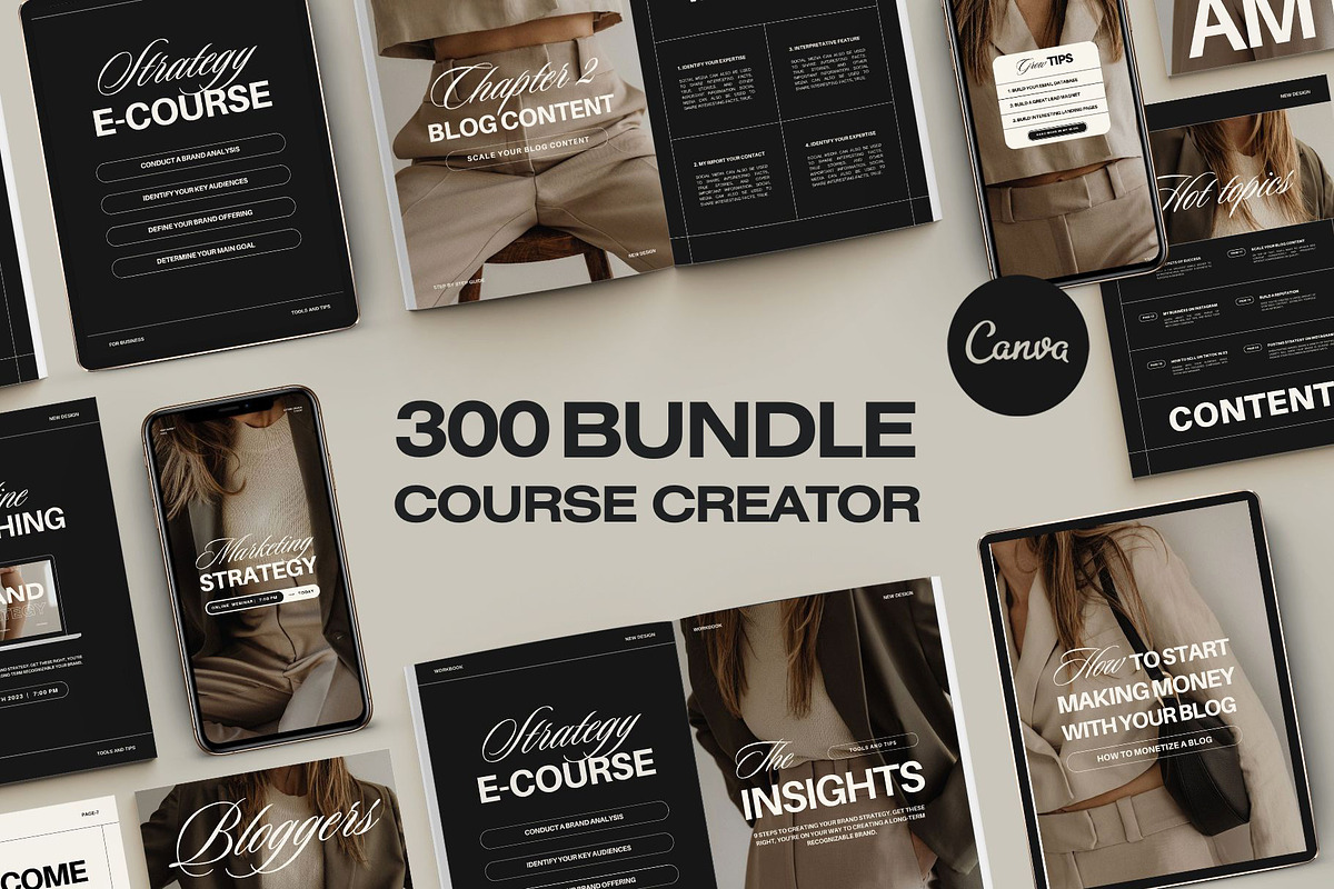 Big Coach Bundle Canva VI, a Marketing Template by Instprofi | Studio Estimo (Photo 1 of 33)