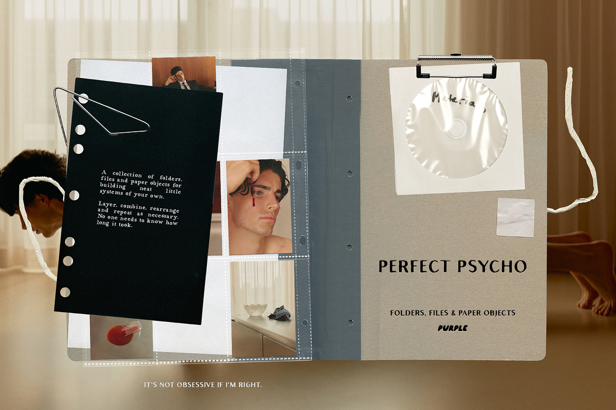 Perfect Psycho: Analog Collage Kit, an Object Graphic by Purple (Photo 4 of 13)