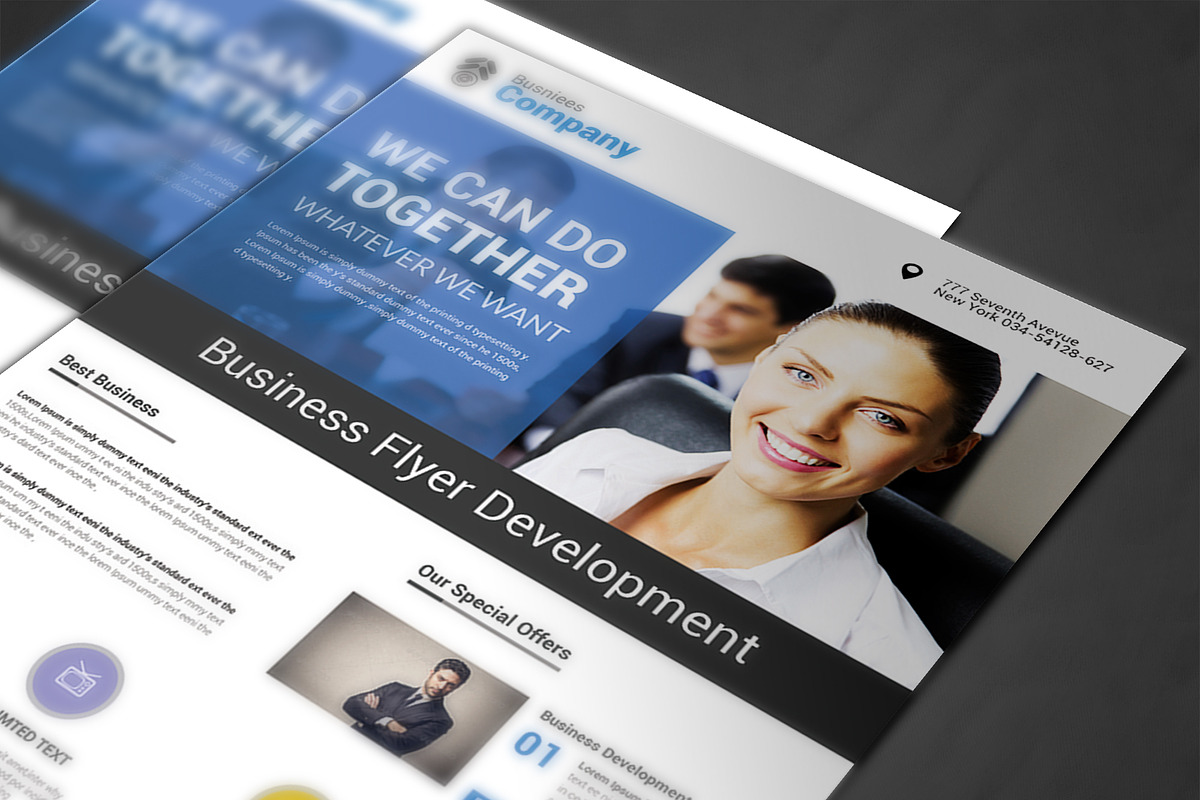 Best Business Flyers Templates, a Flyer Template by AfzaalGraphics (Photo 4 of 4)