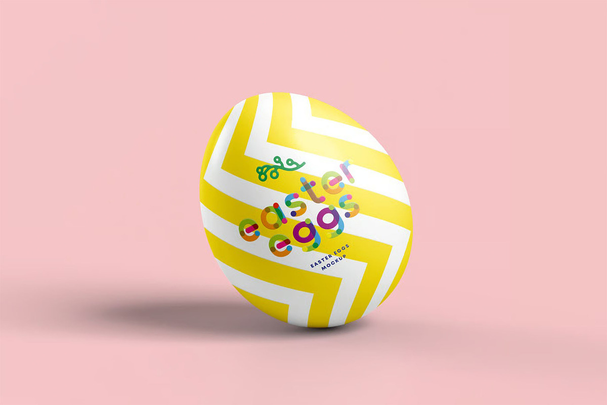 Easter Eggs Mock-up, a Product Mockup by zippypixelstudio (Photo 2 of 11)