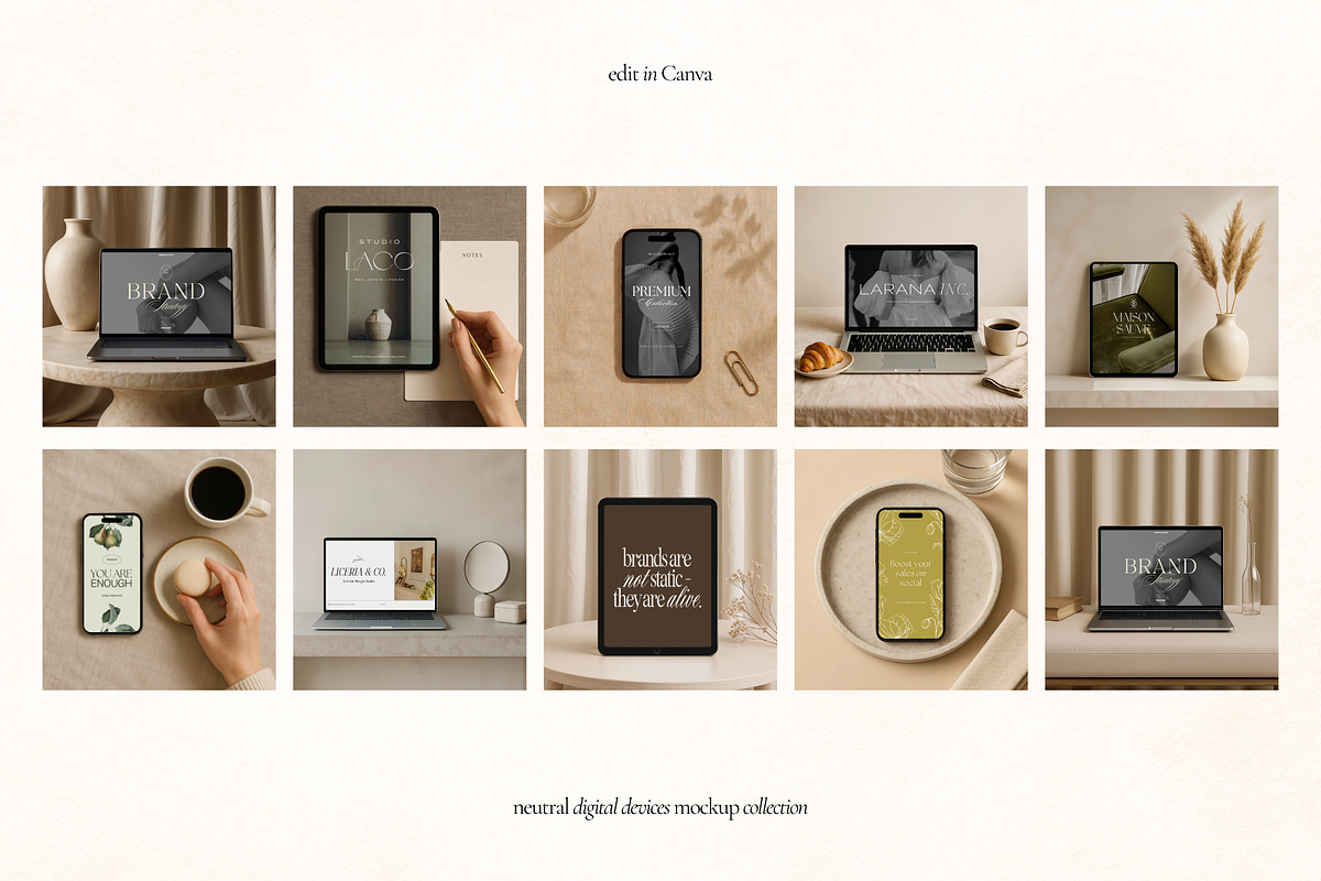 50 Digital Device Mockups Canva, a Mac Mockup by Matisse Studio (Photo 8 of 10)