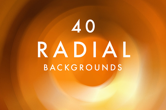 (SALE) 40 Radial Backgrounds preview 6