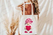 Yarn Crochet Valentines Gnome PNG, an Illustration by Dream Creation (Thumbnail 4 of 5)