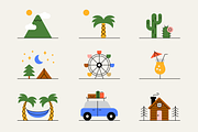 Travel Illustrations & Icons, a Transportation Illustration by IlloBob (Thumbnail 12 of 15)