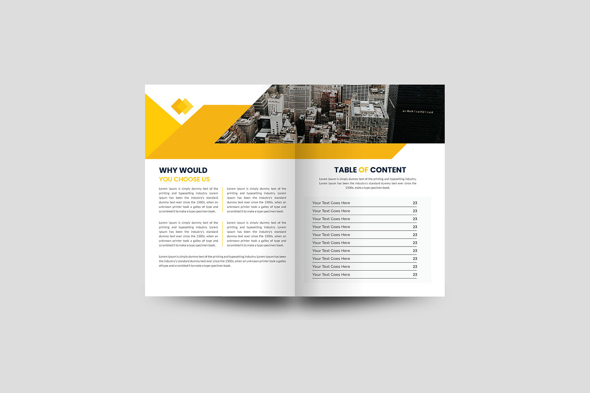 16 Pages Company Profile Brochure, a Brochure Template by Sashamim22 (Photo 4 of 5)