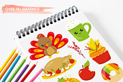 Thanksgiving Foods, a Food Illustration by PrettyBundles (Thumbnail 3 of 5)