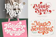 Aesthetic Retro Font Bundle - SALE!, a Serif Font by HansCo Studio (Thumbnail 3 of 8)