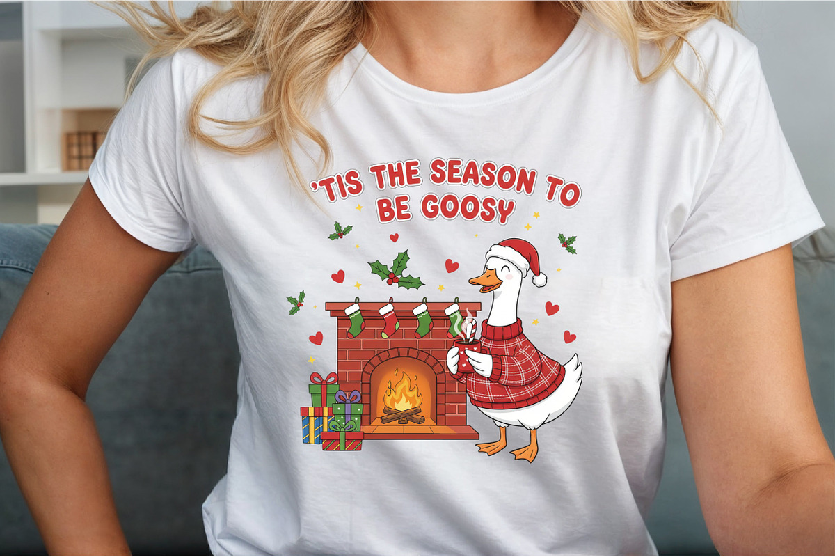 Christmas Png, Goose PNG, an Illustration by Sublimation Artist (Photo 3 of 9)