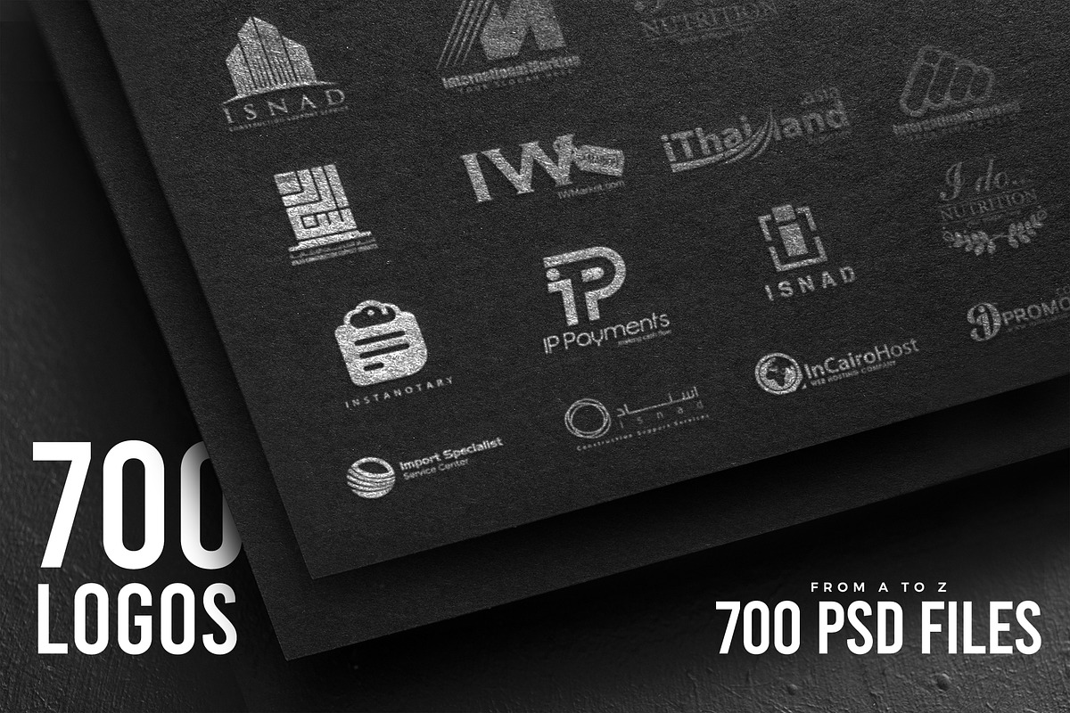 700 Logos - PSD, a Branding & Logo Template by iHemalaya (Photo 4 of 10)
