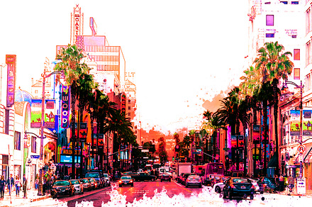 Color Cyber Punk Photoshop Action