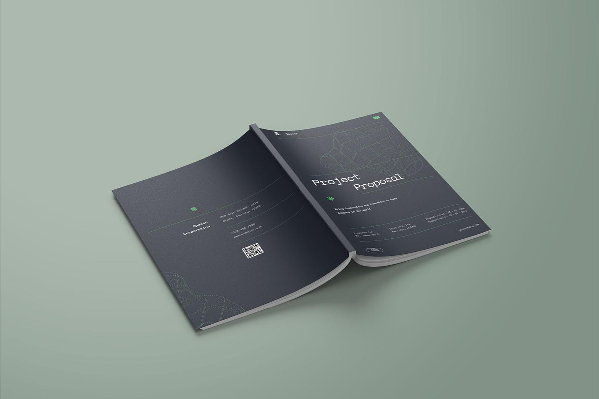 Business Project Proposal - Spaech, a Brochure Template by fakhroo (Photo 3 of 10)