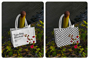 Verdant Tote Bag Mockup Bundle (PSD), a Merchandise Mockup by Usethis Mockup (Thumbnail 6 of 8)