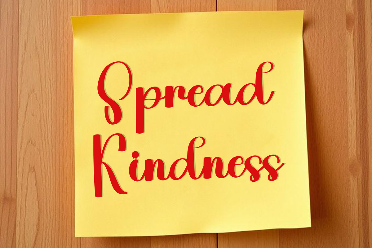 Kindness Benefit, a Handwritten Font by FreshTypeINK (Photo 7 of 8)