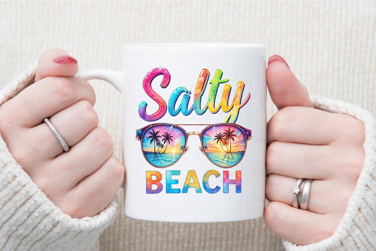 Salty Beach Love Summer PNG, an Illustration by Sublimation Artist (Photo 4 of 5)