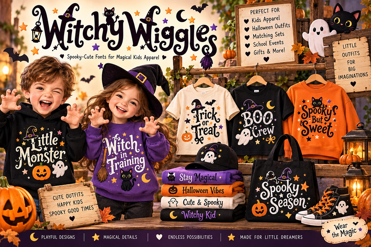 Witchy Wiggles, a Handwritten Font by Art StoreID (Photo 12 of 14)