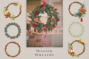 Winter Spices Watercolor Clipart, a Seasonal Illustration by AnitaPol (Thumbnail 10 of 13)