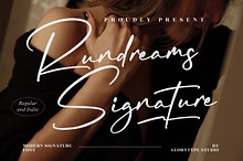 Rundreams Signature Modern Signature