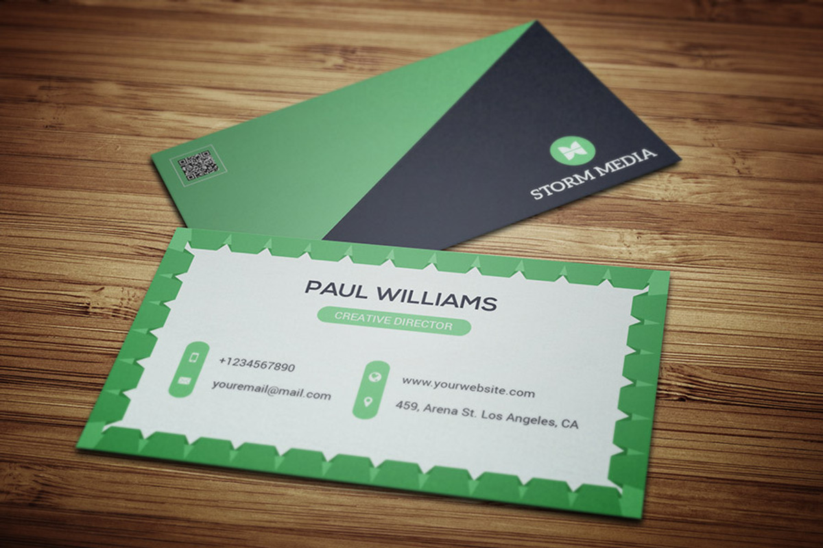Creative Business Card Template, a Business Card Template by PSD Storm (Photo 5 of 8)