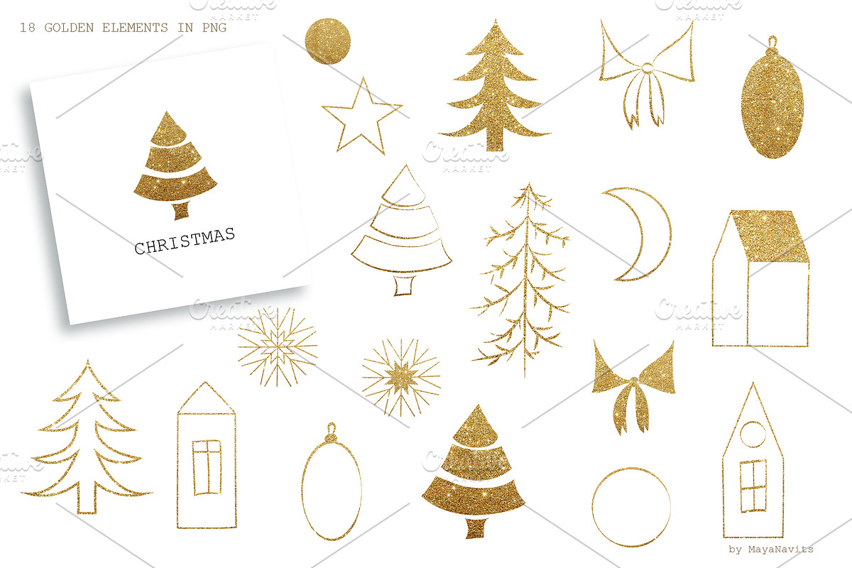 Christmas Collection, an Object Graphic by MayaNavits (Photo 11 of 14)