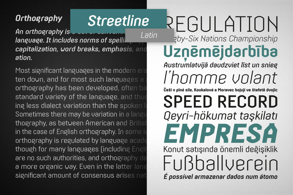 Streetline - 10 fonts preview 4