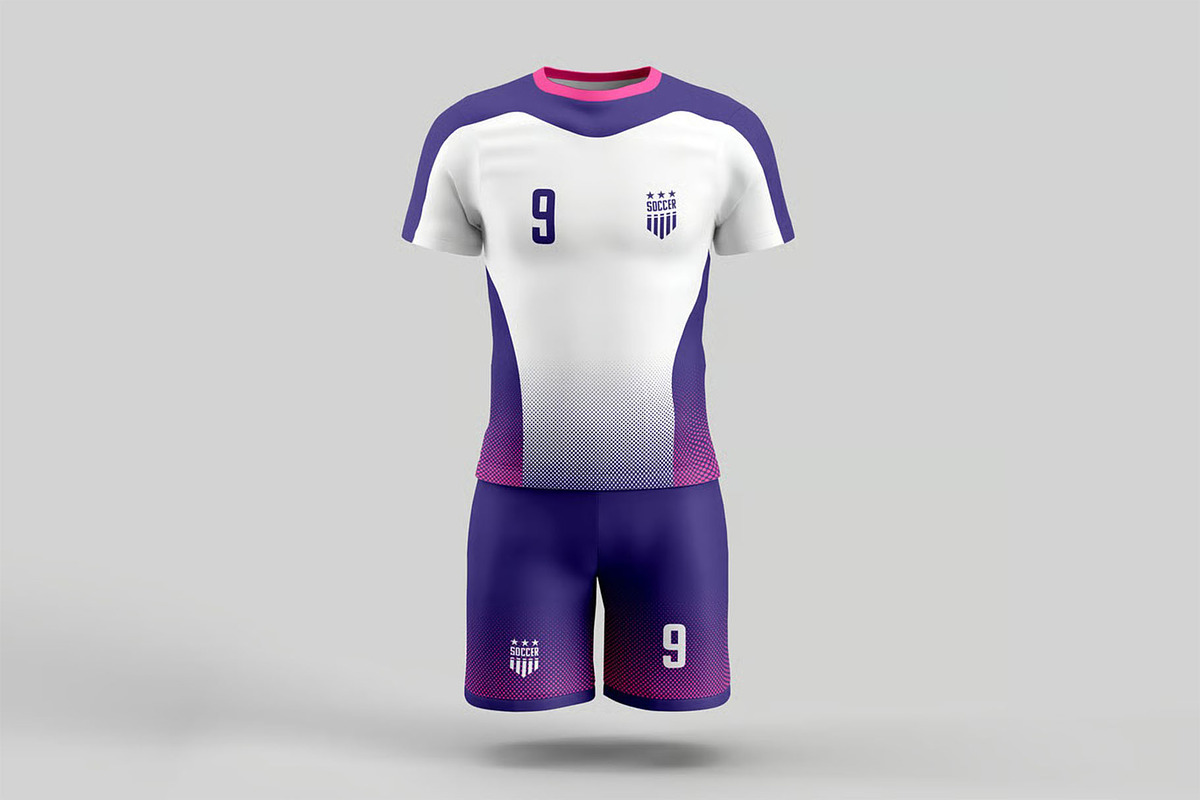 Soccer Uniform Mock-up, an Apparel Mockup by zippypixelstudio (Photo 9 of 11)