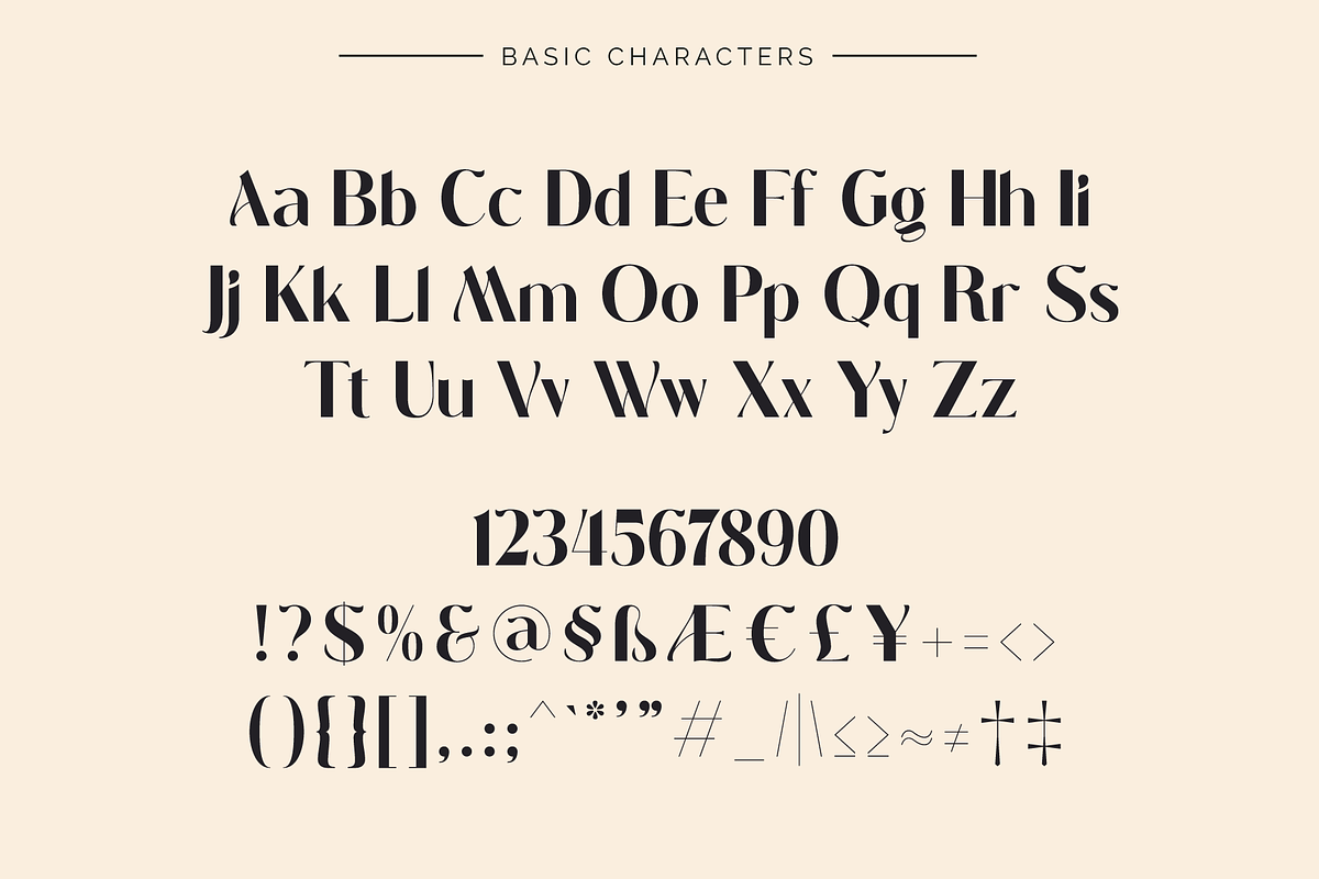 Enoway - Art Nouveau Typeface, a Sans Serif Font by Valentino Vergan (Photo 8 of 10)