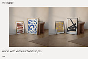 4x5 Two Frame Leaning Mockup, a Household Mockup by mockupize (Thumbnail 7 of 7)