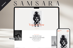 Showit Website Template I Samsara, a Websites & App Template by YogaBizLab