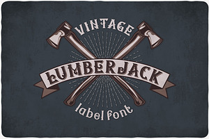 Lumberjack Typeface