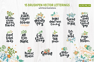 Spring! Letterings Graphics