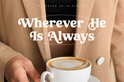 Regisha Modern Retro Serif Font, a Serif Font by Storytype Studio (Thumbnail 8 of 15)