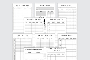 Digital Planner Template Canva