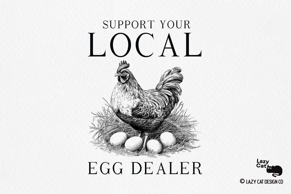 Vintage Farm PNG Clip Art Pack, an Object Graphic by Lazy Cat (Photo 11 of 18)