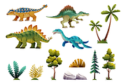 Dinosaurs Illustration Set, an Animal Illustration by YG Studio (Thumbnail 3 of 3)