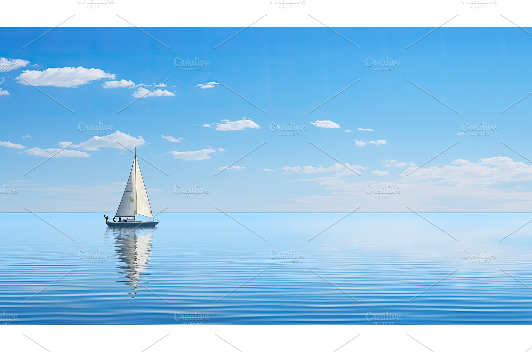 adventure sailboat lake ai generated, a Nature Photo by pikepicture
