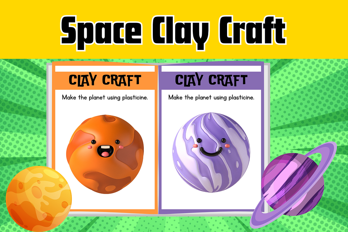 Bulleting Board Space Clay Craft, a Templates & Theme by Premium Digital Templates (Photo 2 of 3)