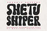 Hitori Case Handmade Brush Display, a Sans Serif Font by Maulana Creative (Thumbnail 1 of 6)