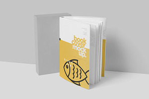 Book Cover & Slipcase Mockups