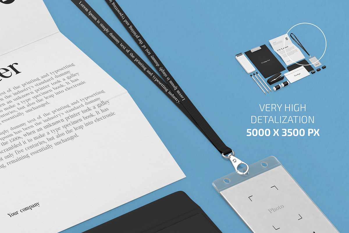 Stationery Mockup Set, a Pens & Pencil Mockup by Country4k (Photo 3 of 4)
